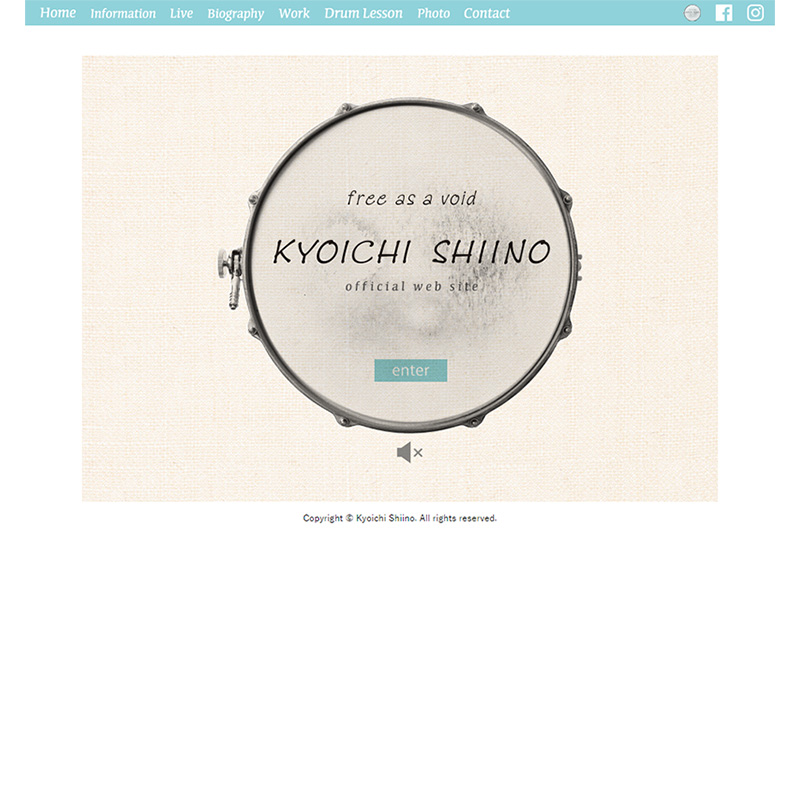 KYOICHI SHIINO official web site